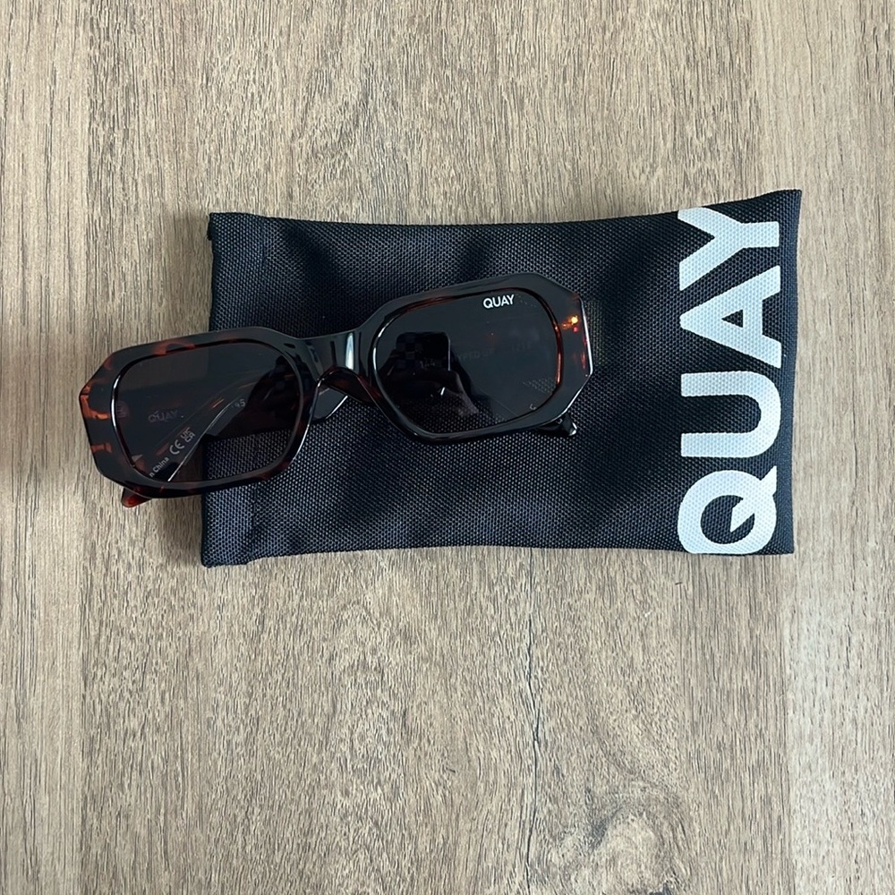 Quay Tortoise Shell Sunglasses